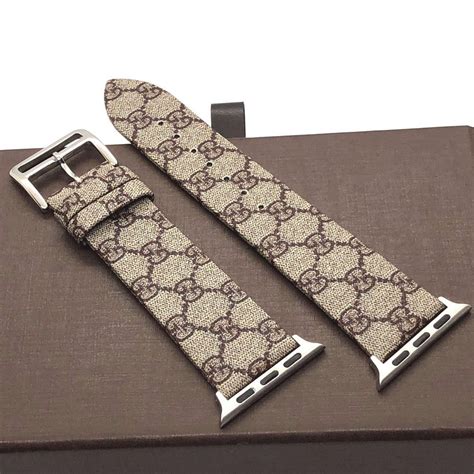 fake gucci apple watch band|genuine gucci watch bands.